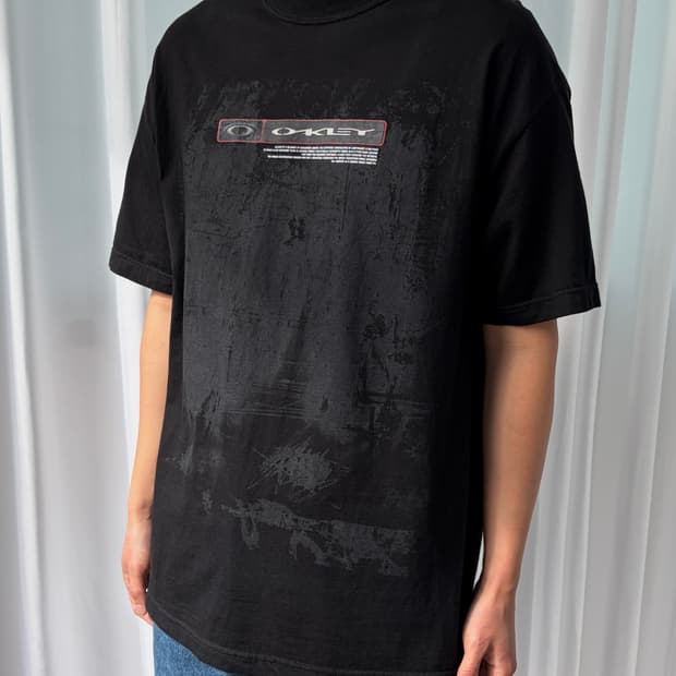 [XL]오클리 올드 반팔 티셔츠