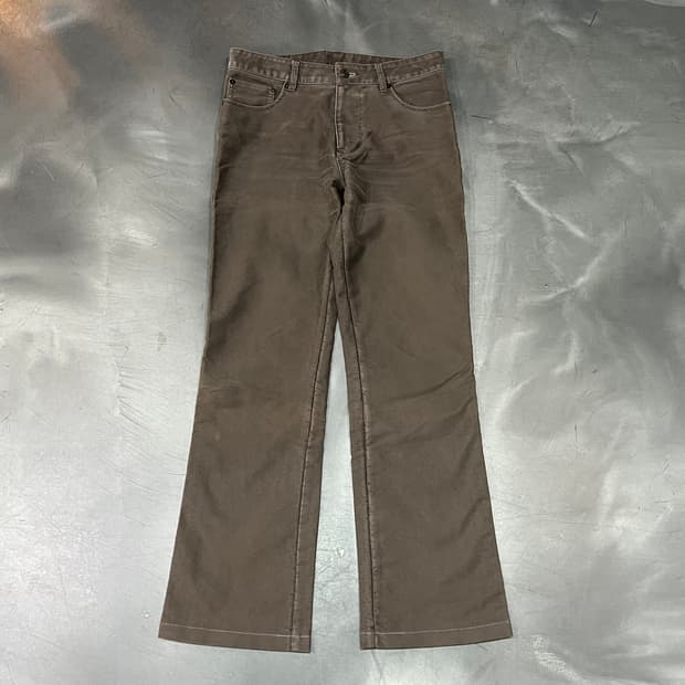  소니아리키엘 옴므 브라운 팬츠 y16295