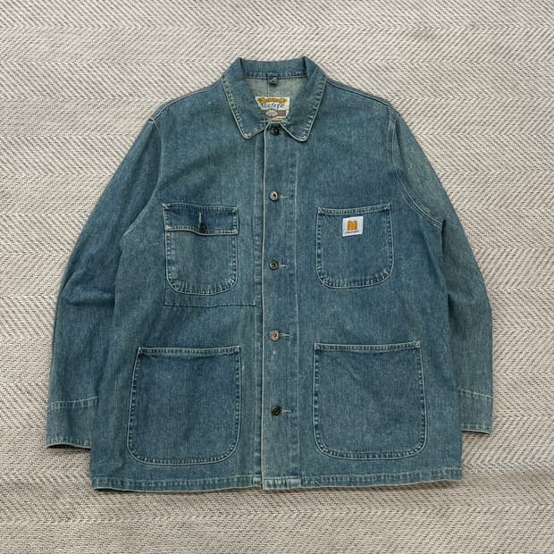 맥호프 데님 커버올 자켓 r3129