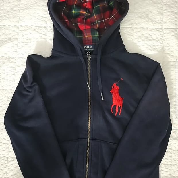 폴로 빅포니 후드집업