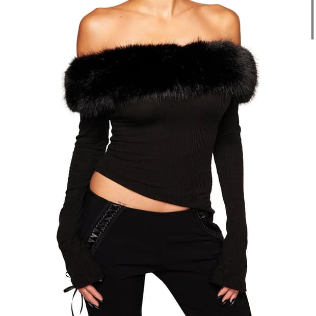 iamgia cecily top black S