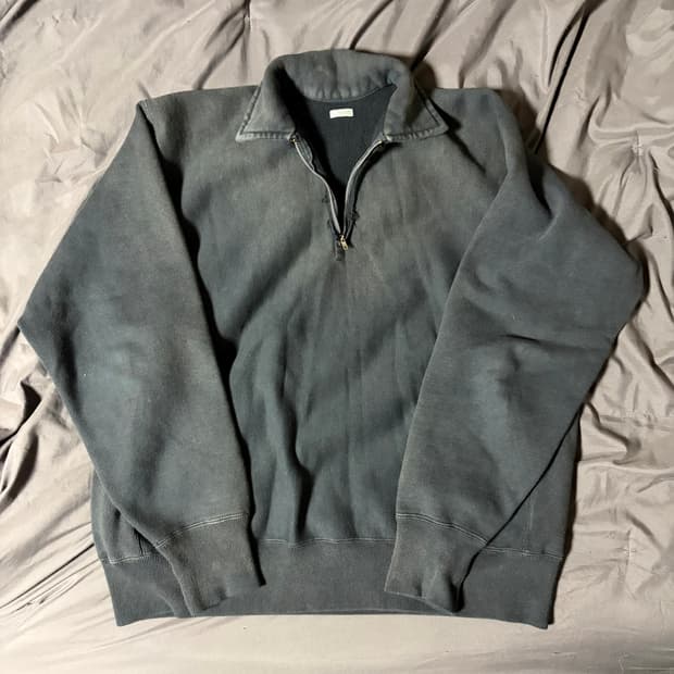 아프레쎄 25 하프집업 블랙 3