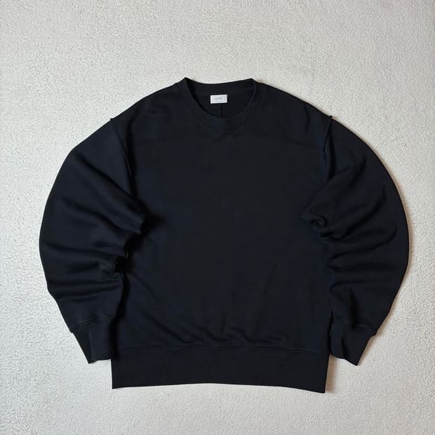 쿠어 COOR 헤비코튼 커팅 디테일 맨투맨 PN7757