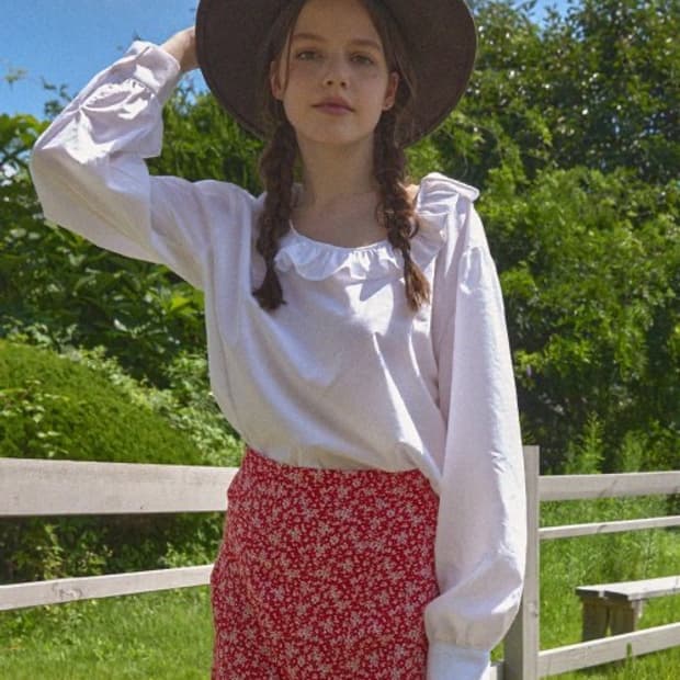 위드아웃썸머 에이프릴 블라우스 (블랙)