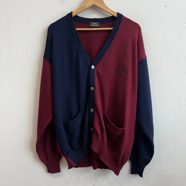 롱샴 메리노울 가디건50 Made in ITALY