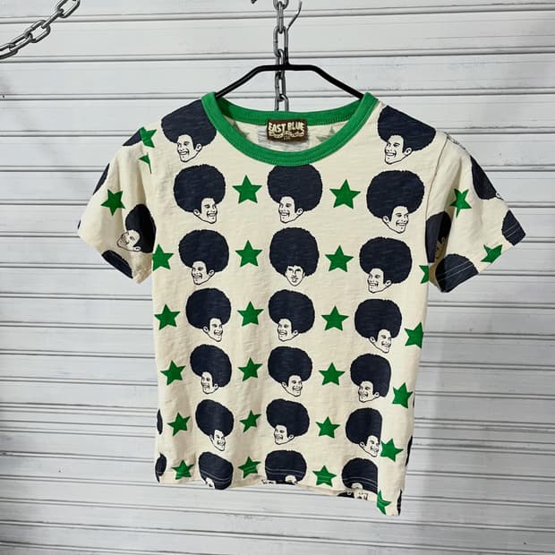 East Blue afro star tee