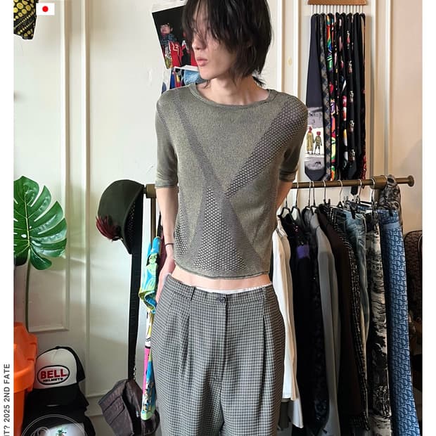 CECI OU CELA Mixed Texture Summer Knit