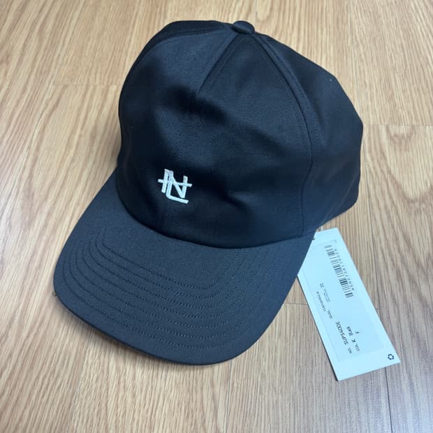 [새상품] 나나미카 볼캡 모자 블랙