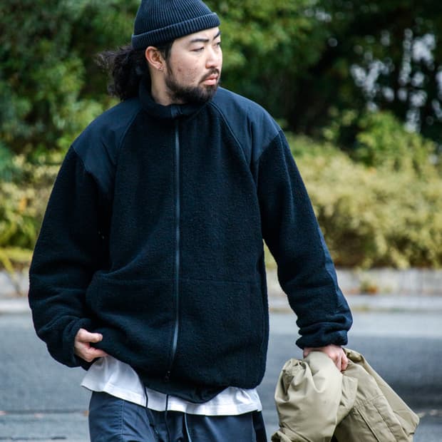 나나미카 울 보일드 플리스 자켓 Xl