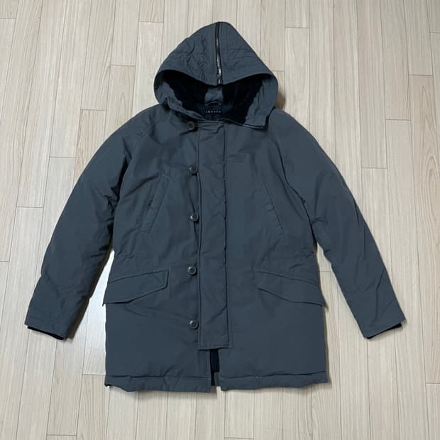 띠어리 다운 후드 패딩 점퍼