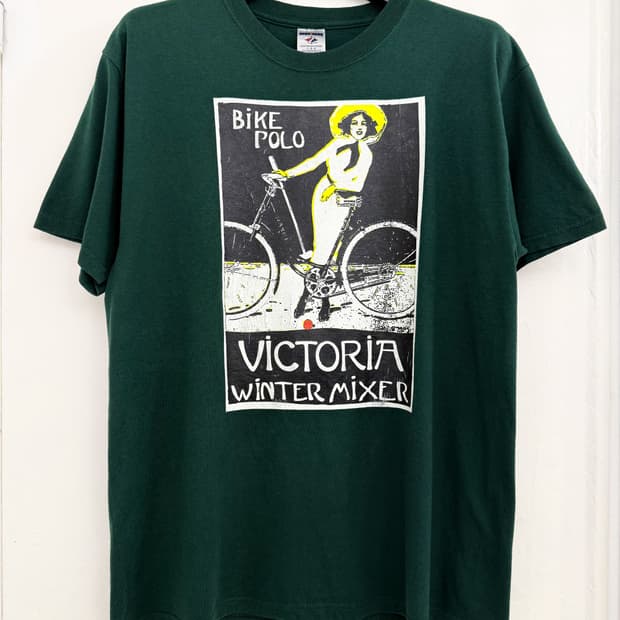 Vintage Victoria Bike Polo Winter Mixer 