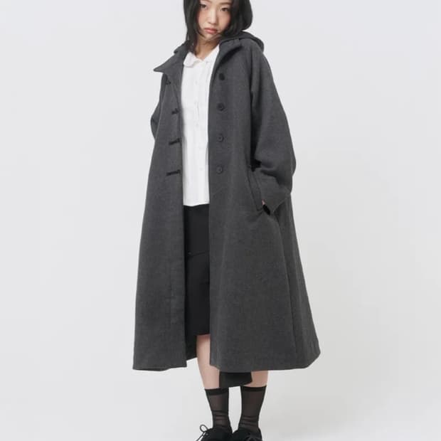 미세키서울 후드 코트