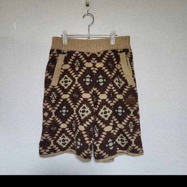 노스페이스 울 니트 반바지 공용80