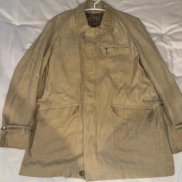 일본 빈티지 미니멀 퀼팅 안감 코트/재킷