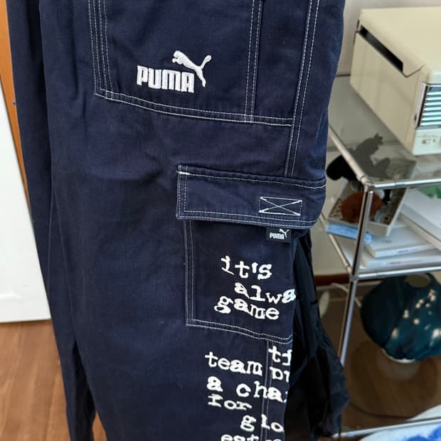 퓨마 빈티지 카고 팬츠