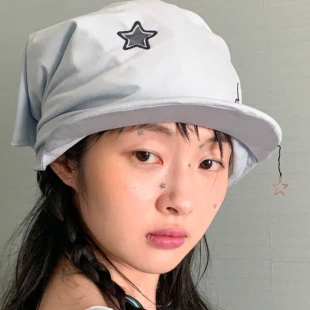 샵페어리 star&charms bandana cap