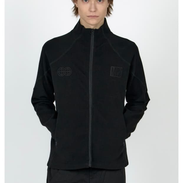 MPa RIBBED ZIP JACKET (BLACK)