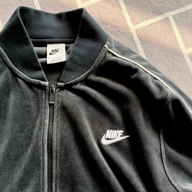 나이키 벨루어 벨벳 트랙탑 M