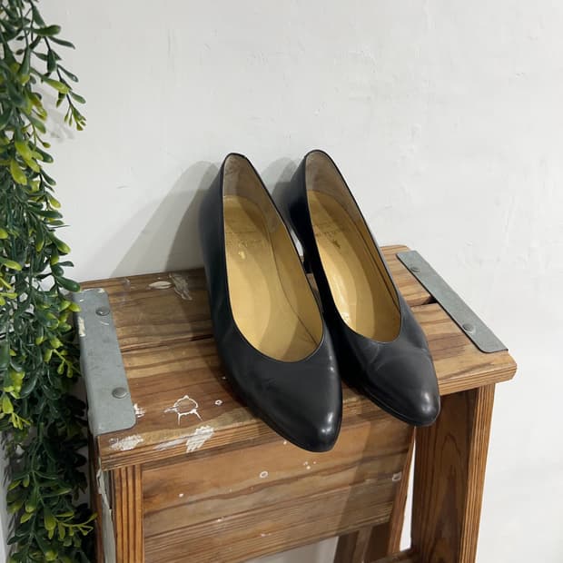 90'sRALPH LAUREN Leather Pumps