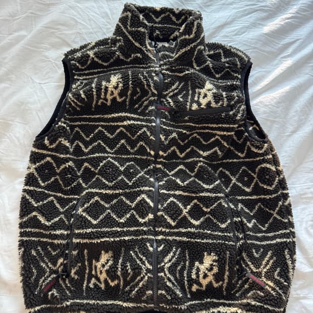 디네댓x그라미치 후리스 베스트 XL