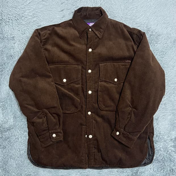 노스페이스 퍼플라벨 코듀로이 점퍼M