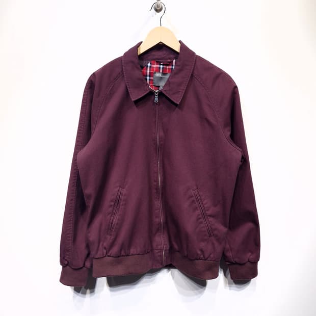 아소스 ASOS 블루종 자켓 버건디_m