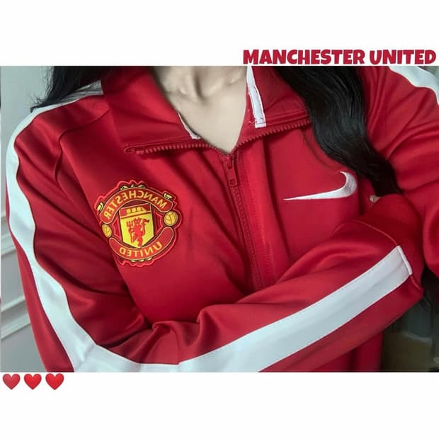 나이키 맨유 국대 축구 져지 집업 트랙탑