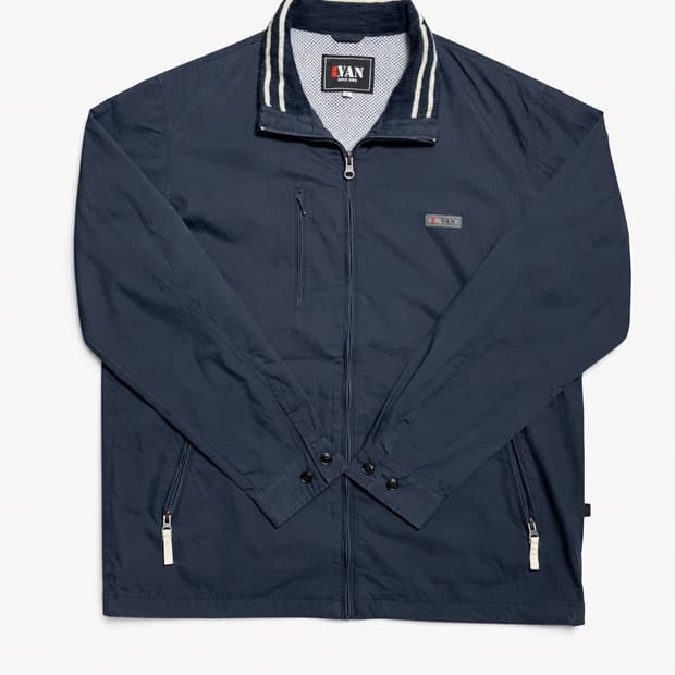 JPN 00s 일본 빈티지 Y2K 시티보이 VAN 바람막이 트랙 자켓 L