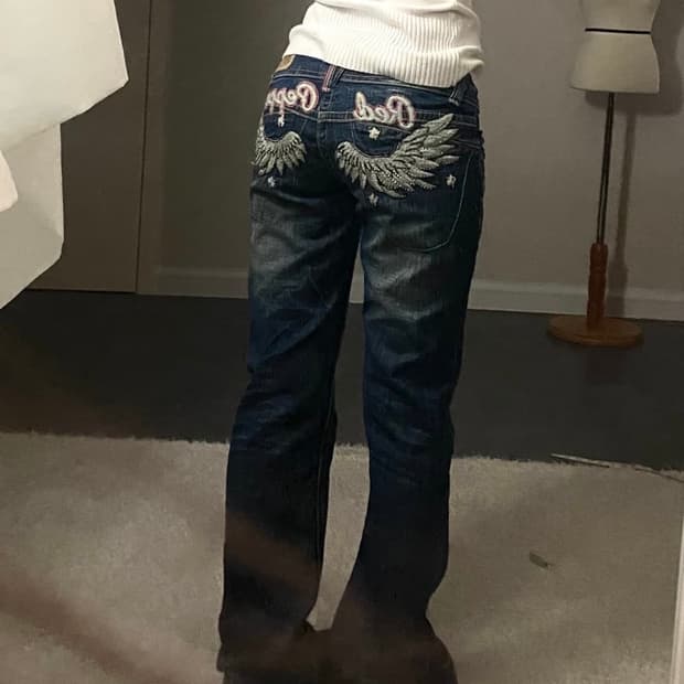 레드페퍼 로우라이즈 부츠컷팬츠