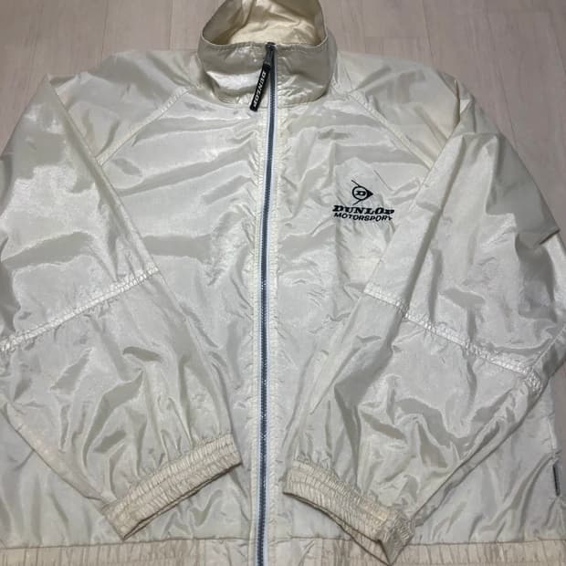 Dunlop 빈티지 바람막이 아이보리