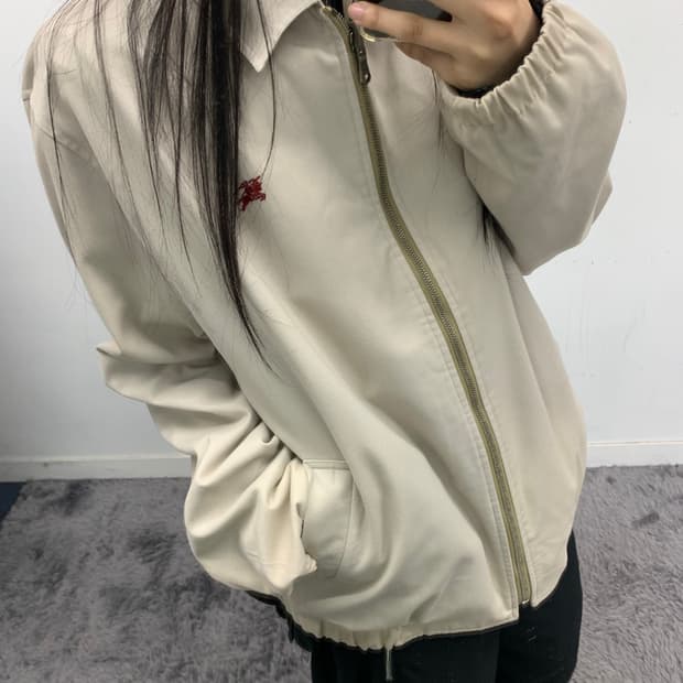 버버리 90s 리버시블 자켓 (Lampo zipper)