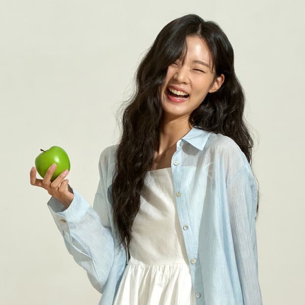 클립스 브리엘 반가발 롱 히피펌 젤리펌 웨이브 빈티지 헤어피스 핑크에이지