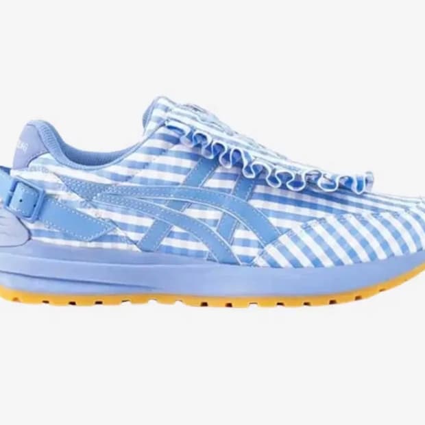 230 아식스 x 슈슈통 타사 SC 플러스 블루 깅엄