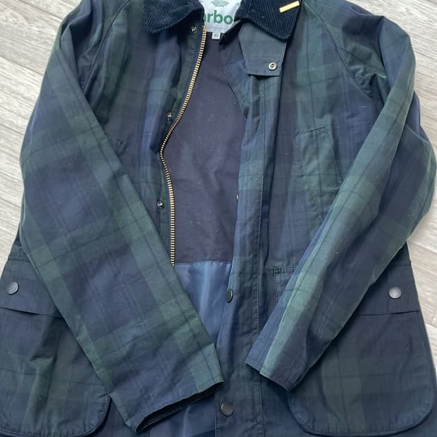 바버 비데일 왁스자켓