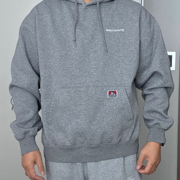 벤데이비스 (Ben Davis) 후드티 다크 그레이 (XL) 105~11