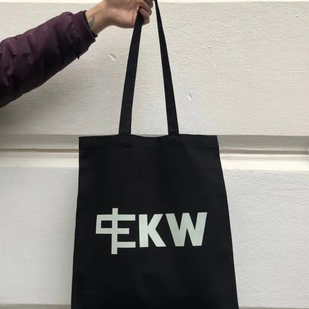 KW Poetics of Encryption 굿즈 에코백