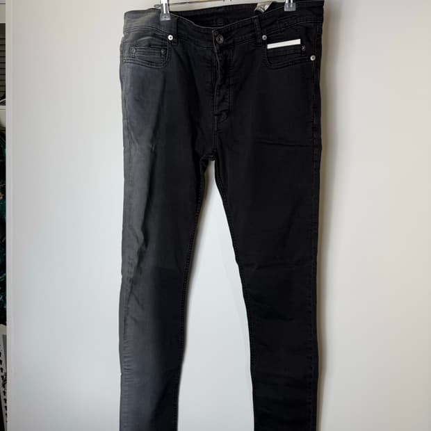 릭오웬스 다크쉐도우 타이론컷 데님 사이즈33