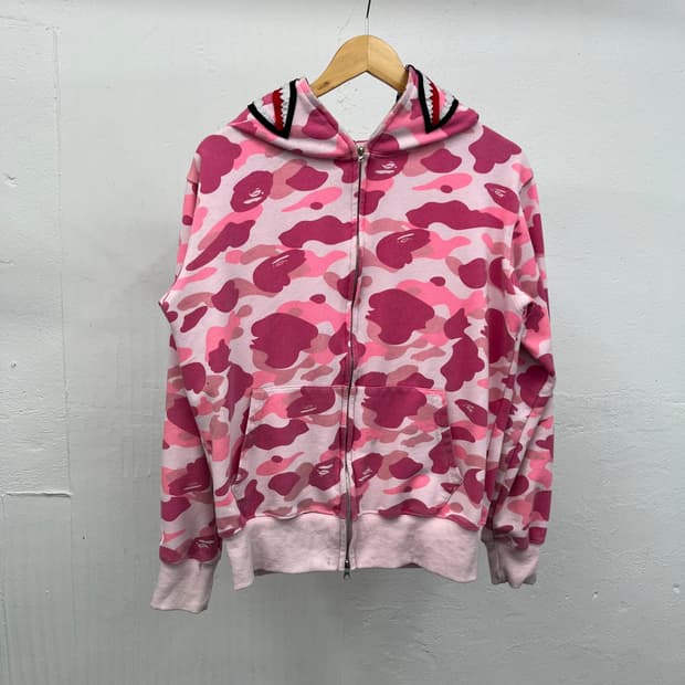 [M] BAPE ABC CAMO SHARK FULL ZIP-UP