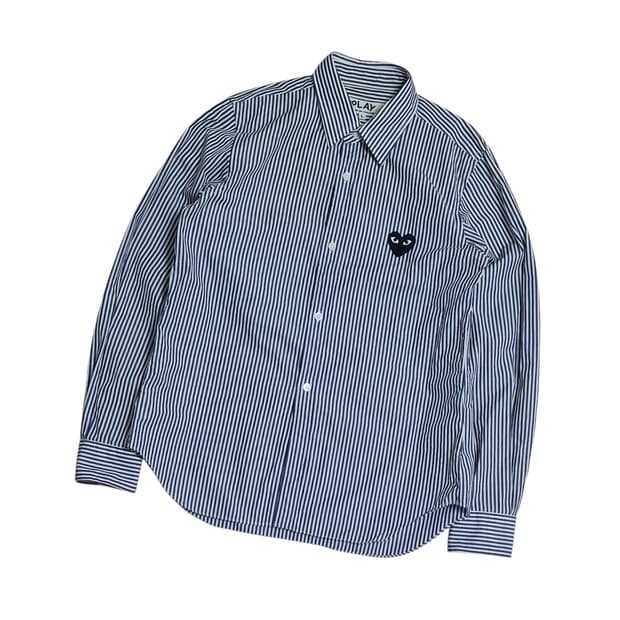 꼼데가르송 스트라이프 셔츠