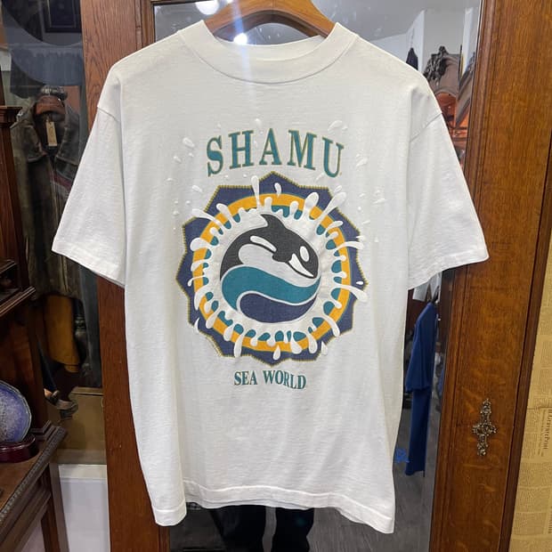 90's PRINTEES SHAMU 싱글스티치.USA