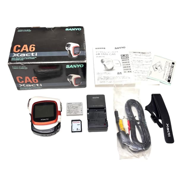  산요작티 Sanyo Xacti CA6 빈티지 디지털 캠코더 카메라