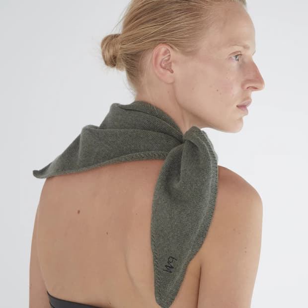 팔로마울 Prima 울 스카프/소프트 카키