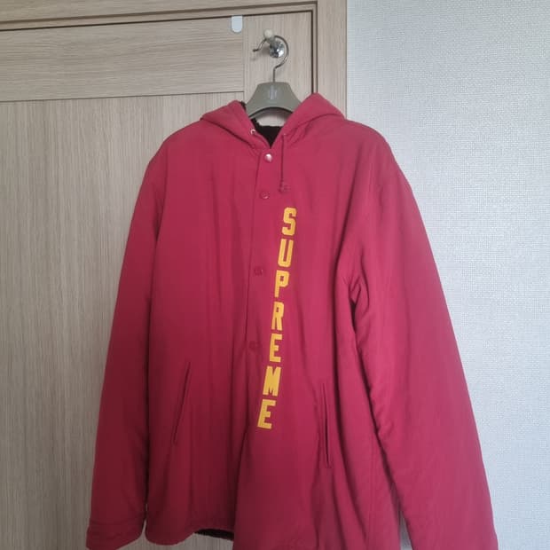 슈프림x쓰레셔 후드 코치 자켓(L)