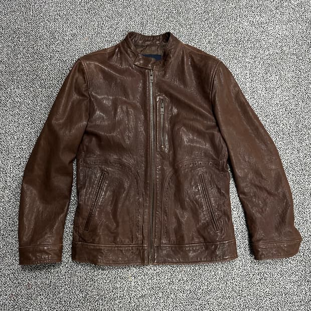 지오지아 양가죽 자켓