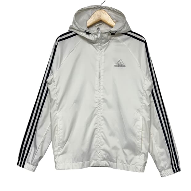 아디다스 3S 후드 바람막이자켓