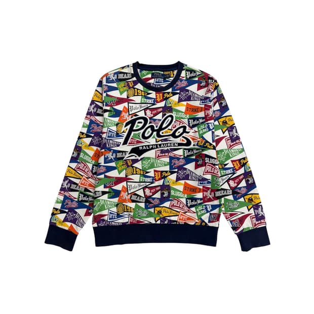 폴로 랄프로렌 리미티드 에디션 베이스볼 베어 맨투맨 (M)