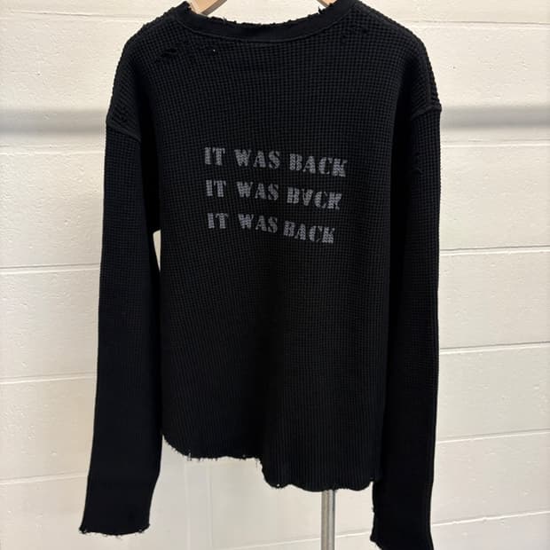 스탠드얼론 와플 워싱 T 