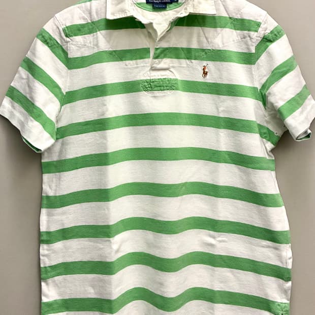 (L)POLO 폴로랄프로렌 럭비 스트라이프 반팔 PK카라티셔츠