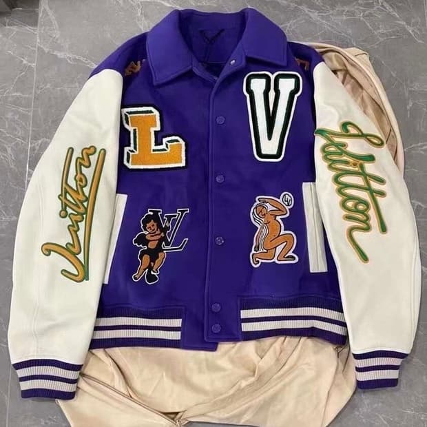 루이비통 바시티 자켓 퍼플 50