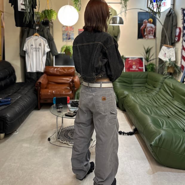 칼하트 B159 싱글니 CHR 카펜터 루즈핏